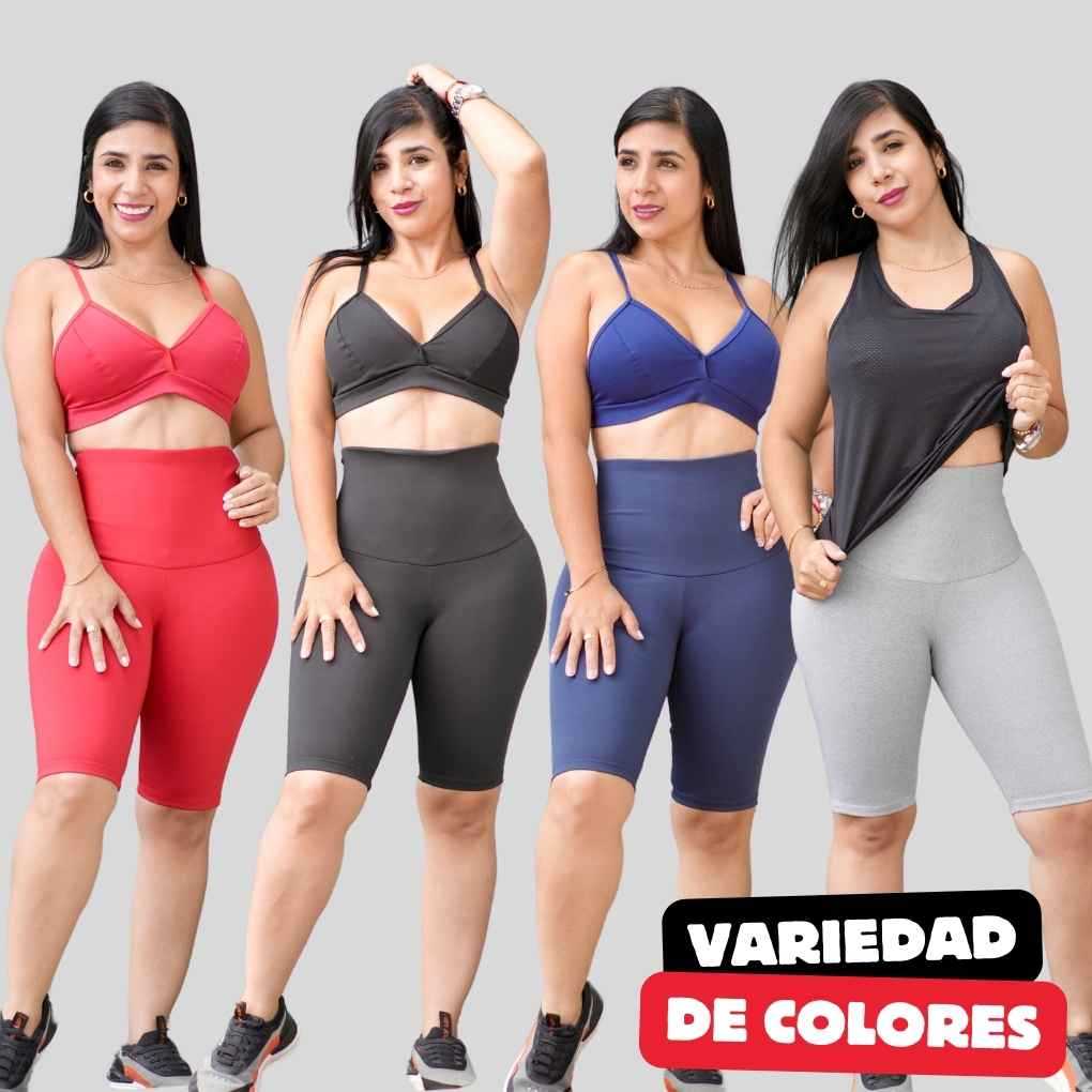 🔥BIKER CON FAJA NEOPRENO®️ 3 en 1 QUEMA GRASA ➕ MOLDEADORA ➕ LEVANTA COLA